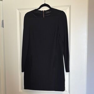 Like New Ted Baker Black Long Sleeve Dress